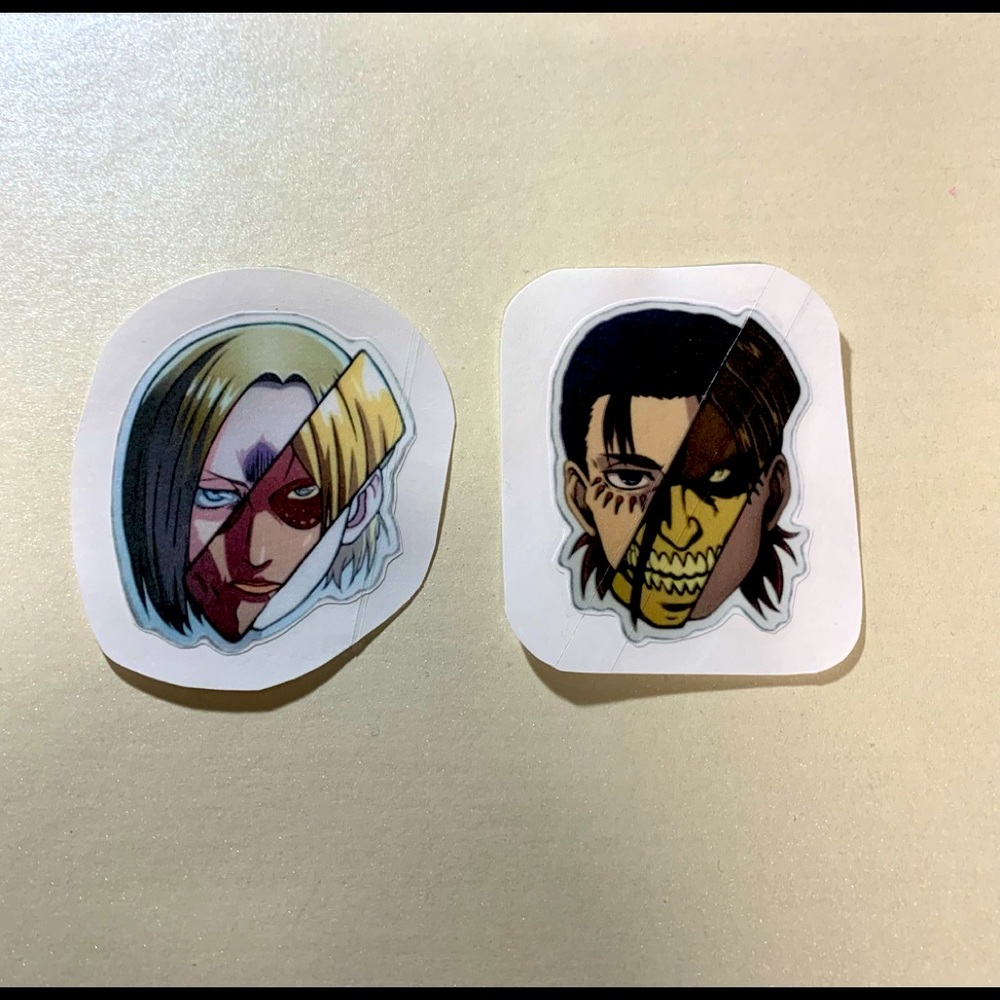 2 AoT Stickers